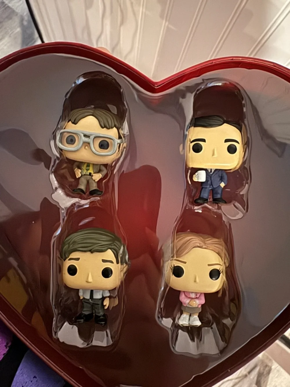 Funko Pop! The Office Valentine Heart Box - Red & Pink - Picture 3 of 3